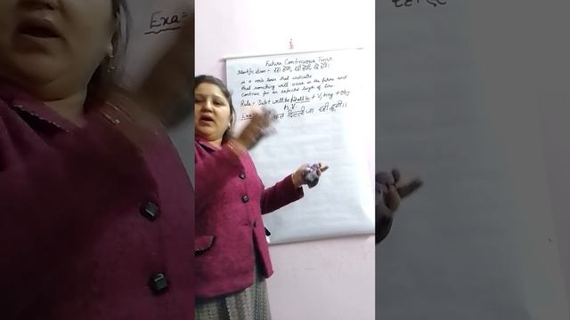 Future Continuous tense with Shiwani ma'am (Part-1) смотреть онлайн