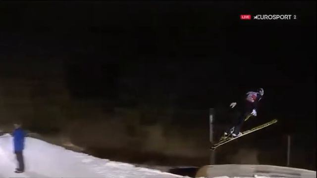 Killian Peier 130,5 m (12.01.2019). Konkurs indywidualny Predazzo / Val di Fiemme 2019. смотреть онлайн