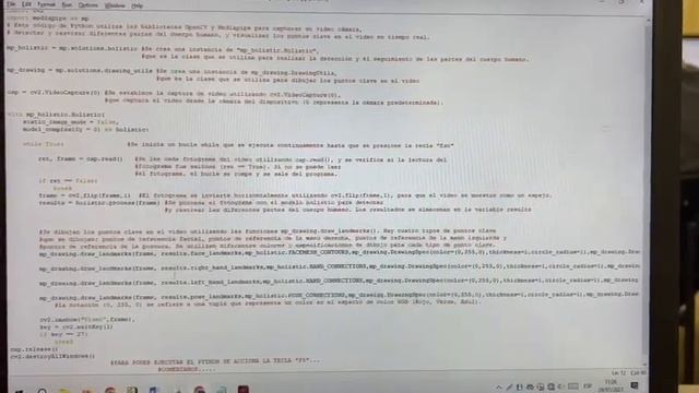 CODIGO EN PYTHON PARA DETECCIÓN DE CUERPO COMPLETO EN VIDEO CÁMARA. смотреть онлайн