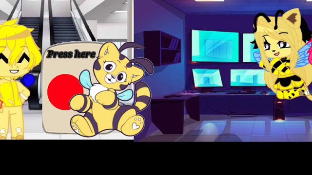 •💛Cat bee🖤• {Voice lines} (Вернулась😊) смотреть онлайн