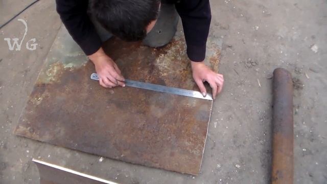 Как сделать необычный мангал из трубы! смотреть онлайн