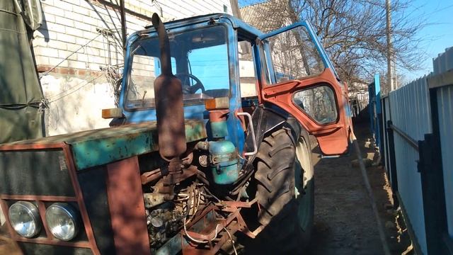 Перенос петель двери мтз малая кабина (подробнее) кабина мтз стоит на тракторе т40