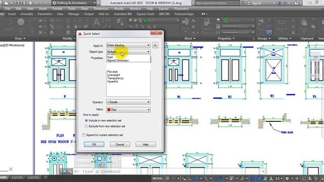 Tutorial-25. Selection Method In AutoCAD, Tutorial-25 in Hindi смотреть онлайн