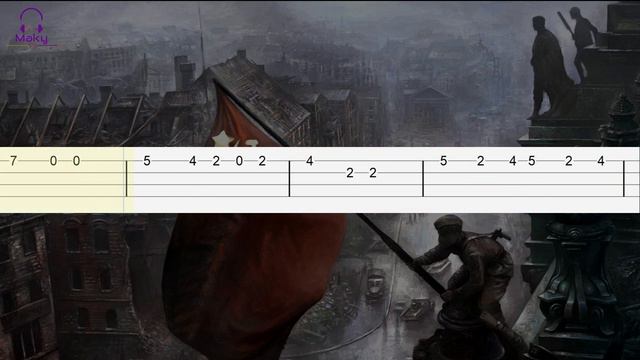 Soviet Union Anthem - [Easy Bass Tabs Tutorial] смотреть онлайн