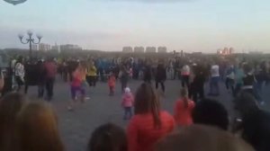 Благовещенки открыли летний зумба-сезон