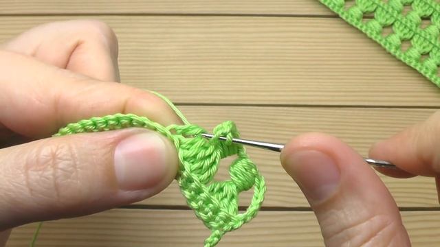 Красивый и простой УЗОР крючком МАСТЕР-КЛАСС вязание для новичков How To Crochet EASY For Beginners