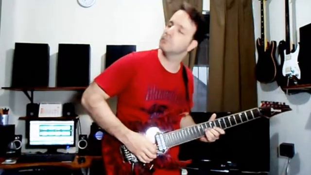 Jamming with my Ibanez RG927QMZ / Boss BR-800 (Nu Metal #2 by Fábio Fernandes) смотреть онлайн