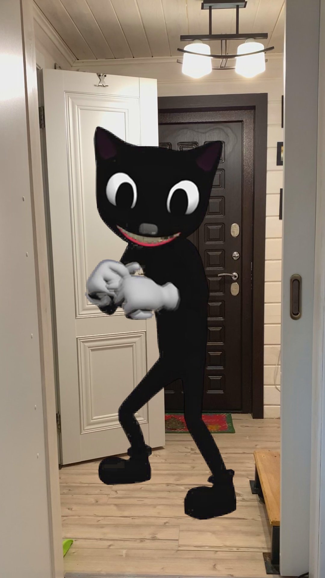 Cartoon Cat in real life #shorts смотреть онлайн