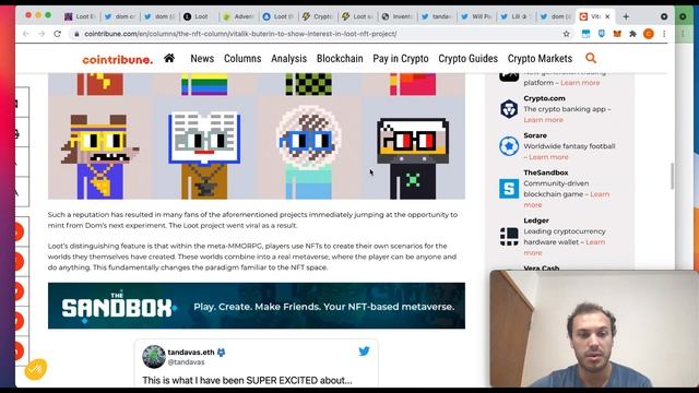 Adventure Gold "LOOT"! Why So Much Hype? The TOP of NFT Bubble OR Game-Changing New Project? смотреть онлайн
