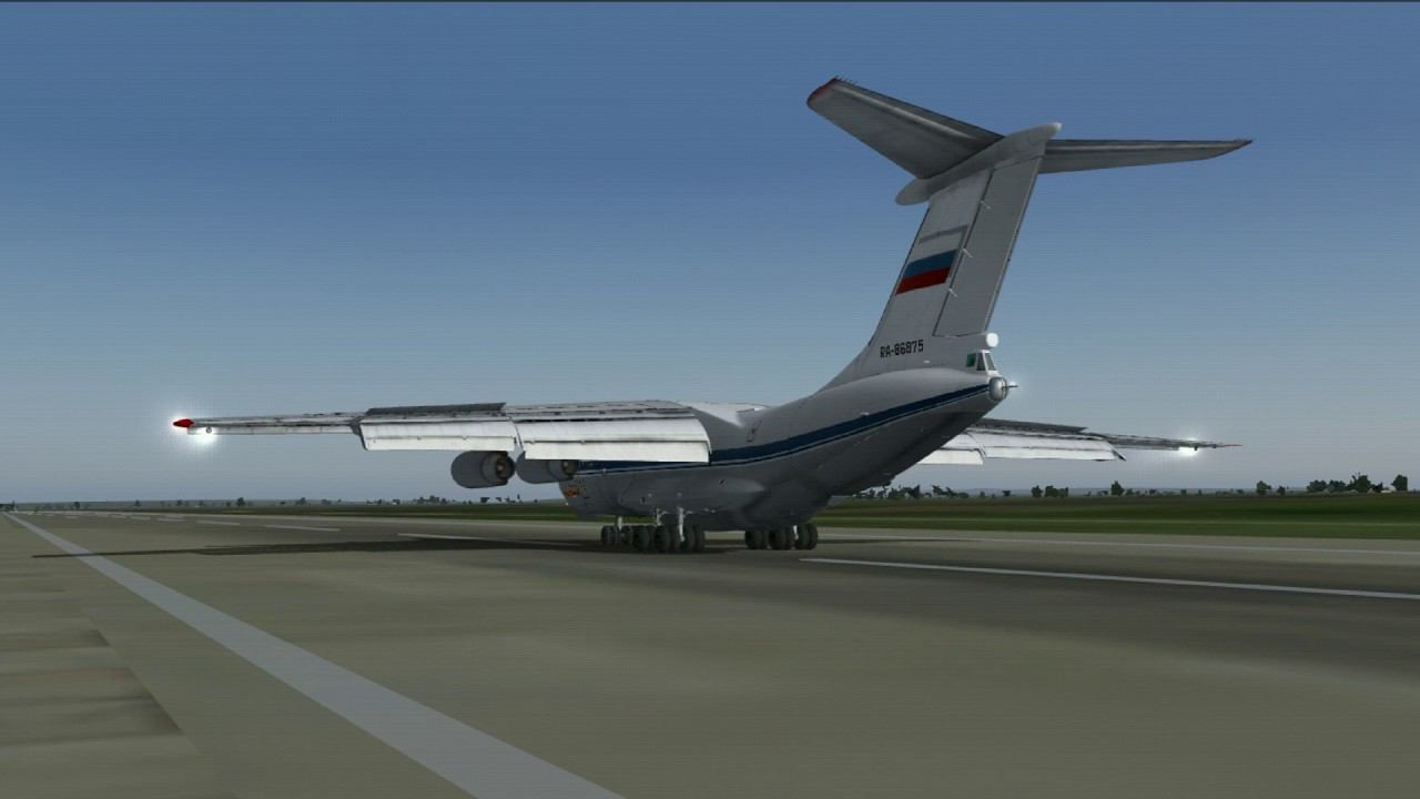 FS2004 | Ilyushin Il-76M landing смотреть онлайн