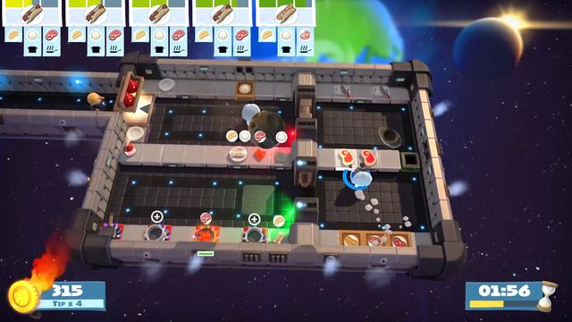 Overcooked All You Can Eat Overcooked Level 5-3 Single Player 4 Star SOLO PLAYER смотреть онлайн