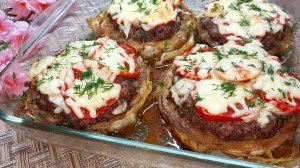 Готовим вкусный и быстрый ужин из простых продуктов. Капуста с фаршем в духовке.