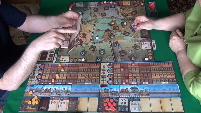 315 Экспансия. Век паруса - играем в настольную игру. Endeavor_ Age of Sail board game. смотреть онлайн