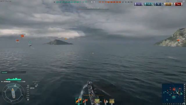 World of warships ◆ Мутцуки "Путь самурая" смотреть онлайн