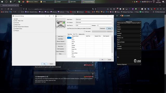 How to setup Livesplit for Dishonored games смотреть онлайн