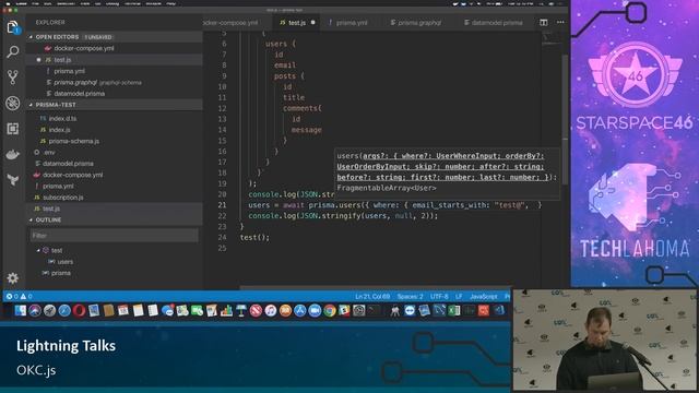 Prisma - Caleb Briggs: OKC.js