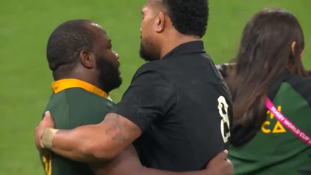 Pure joy and utter devastation in these shots as South Africa retain the RWC! смотреть онлайн