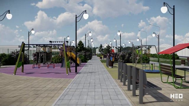 Сквер. г. Камышлов ул. Свердлова смотреть онлайн