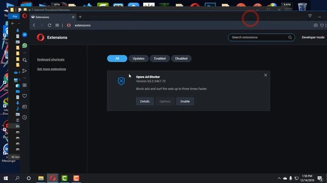 Install IDM Extension on Opera Mini Browser смотреть онлайн