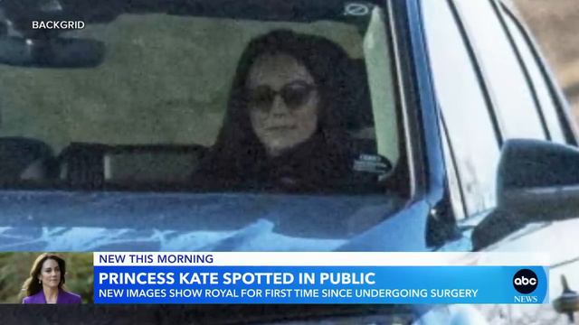 Princess Kate seen in public for 1st time since undergoing surgery смотреть онлайн