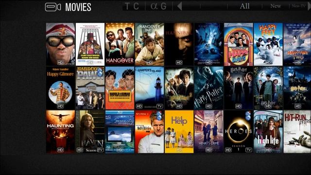 Popcorn Hour YAMJ + AEON Jukebox Quicklook смотреть онлайн