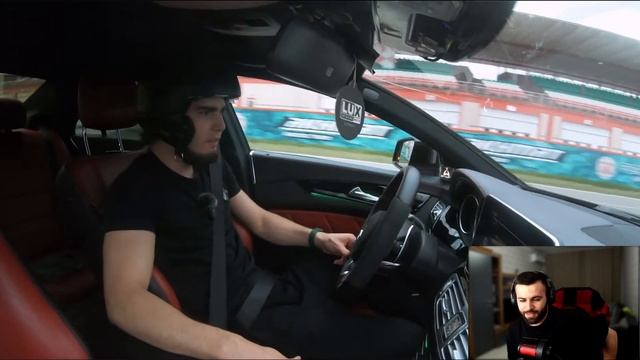 Реакция "Гонка Тамаев vs Aхмед. BMW VS CLS смотреть онлайн