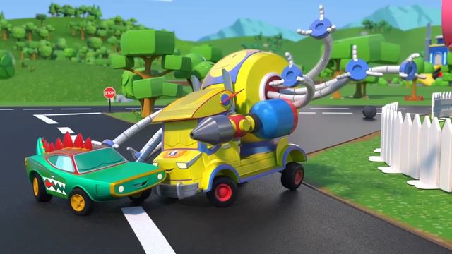 Супер Грузовик в команде с ЭКСТРЕННЫМИ СЛУЖБАМИ | Спасатели