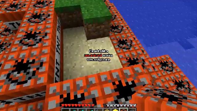 Minecraft - Mini island explode! смотреть онлайн