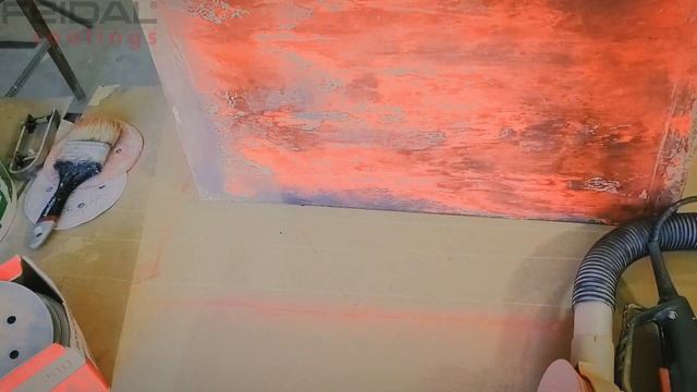 Необычный рисунок из венецианской штукатурки! смотреть онлайн