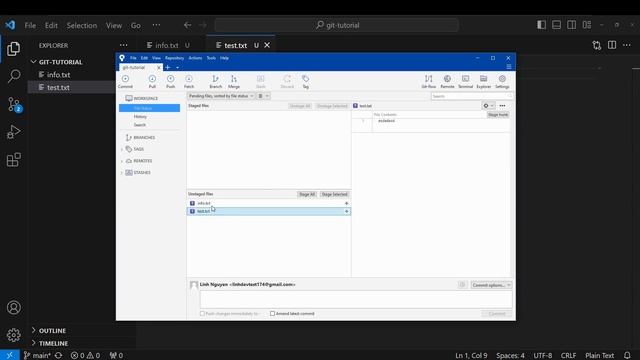 Hướng dẫn sử dụng nhanh Git & Github смотреть онлайн