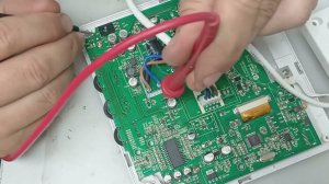 ремонт видеодомофона Skybeam RL-D043, постоянно выводит изображение, нет вызова