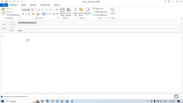 How to send Mail in MS Outlook | GIT Education смотреть онлайн