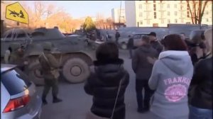 2014.03.03 - Бельбек. КПП ВЧ-А451. Часть в окружении+захват