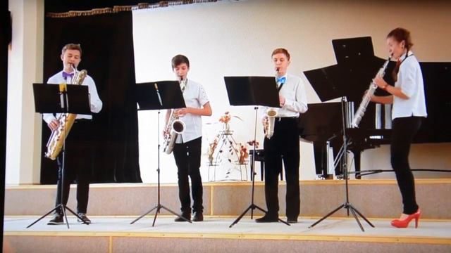 Sumy High School Sax Quartet (Ukraine) - 