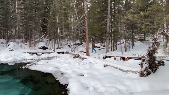 Гейзеровое озеро часть 1. Акташ. Алтай. январь 2023 смотреть онлайн