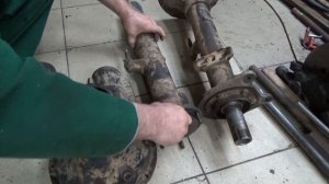 УАЗ.  Гибридный мост.  Доработка.