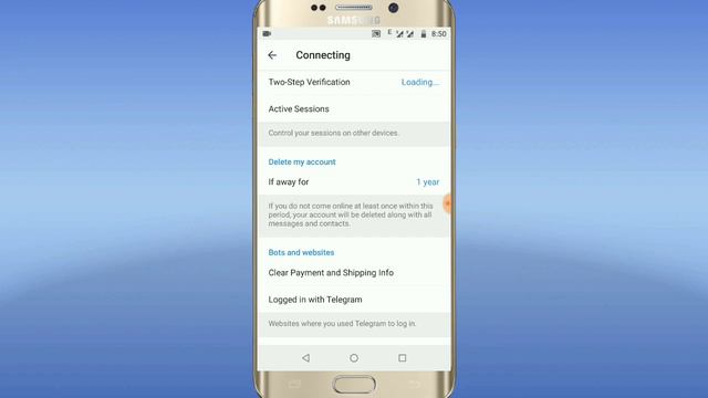 Telegram Delete My Account If Away For 1 Month/3 Months /6 Months/ 1 Year Settings | Telegram Tips смотреть онлайн