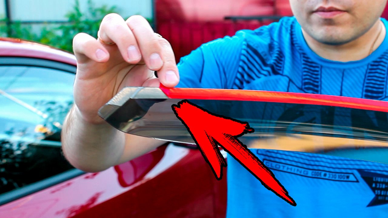 Как приклеить ветровики - ВСЁ ПРОСТО! смотреть онлайн