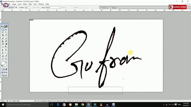 Photoshop पर Image को Transparent कैसे करें? || Signature Transparent in Photoshop || Transparent смотреть онлайн