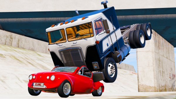 Идеальный побег | BeamNG.Drive | #beamng #crashtest #авария