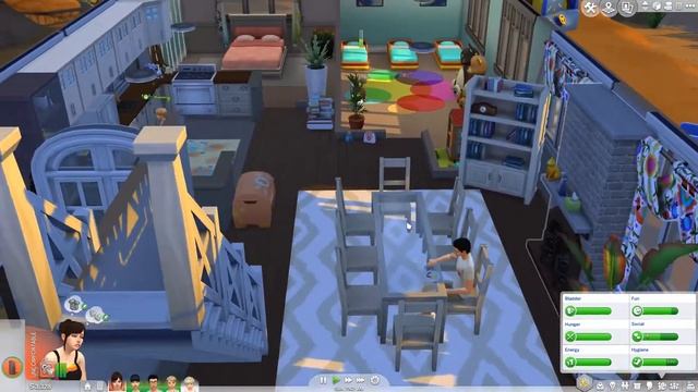 Family fishing trip / Episode 20 / The Sims 4: 100 Baby Challenge смотреть онлайн