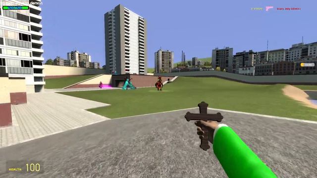 NEW CURSED GARTEN OF BANBAN 4 VS CRUCIFIX IN GARRYS MOD GMOD смотреть онлайн