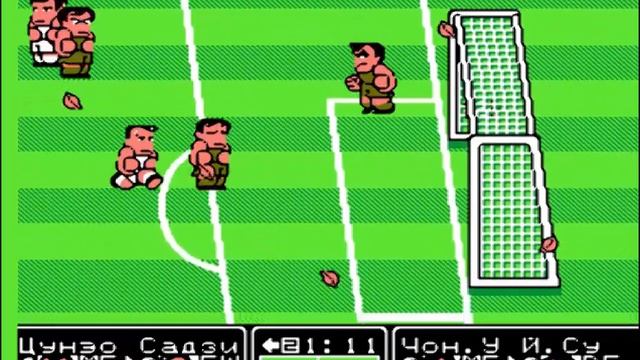 Обзор Goal 3. Kunio Kun no Nekketsu Soccer League. смотреть онлайн