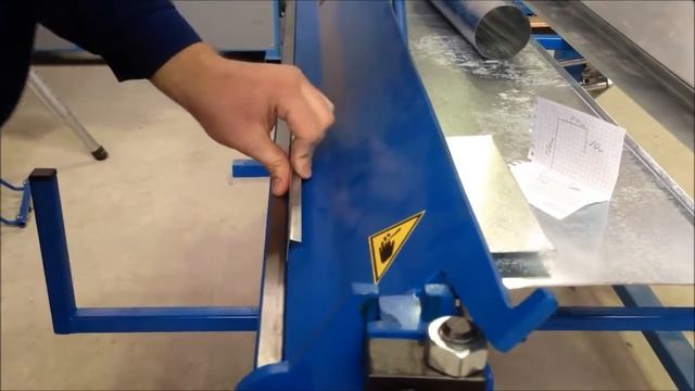 Гибка с-образного профиля на листогибe ZG Ketter смотреть онлайн