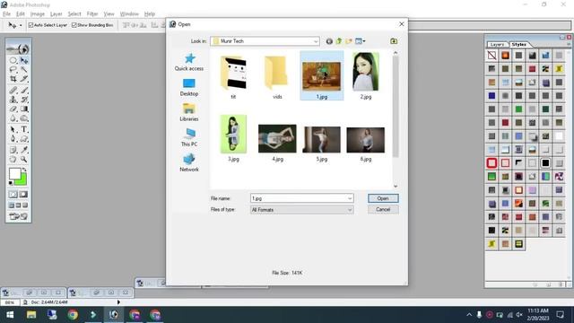 How To Make Photo Online Photoshop cs Ep-11 | Photo Bnany Ka Naya Tareqa | Munir Tech смотреть онлайн