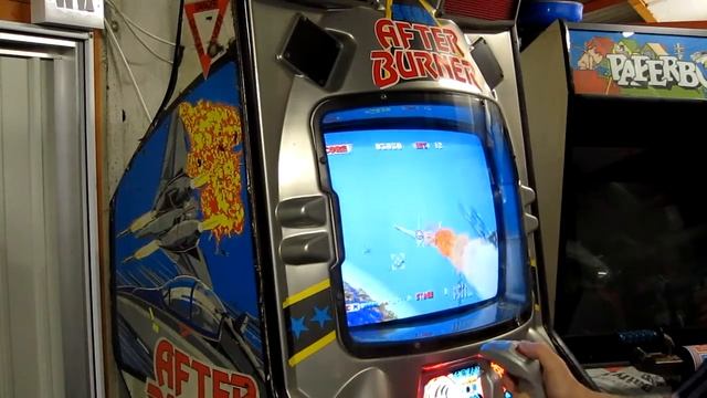 Sega After Burner Arcade Gameplay Demonstration смотреть онлайн