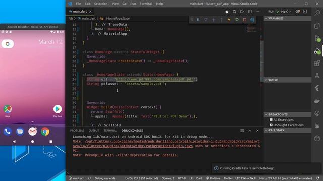Flutter Tutorial - PDF Document Viewer смотреть онлайн