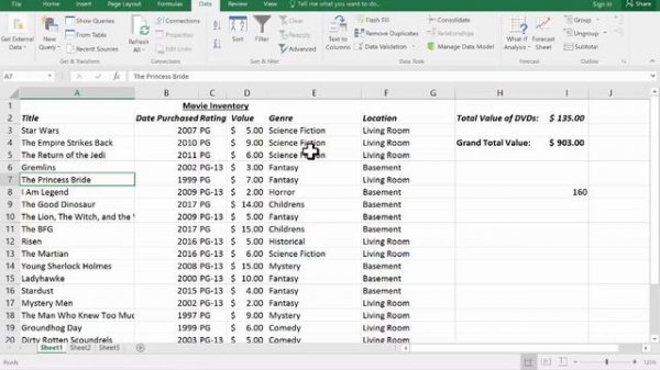 Advanced Excel - Data Validation and Drop-Down Lists