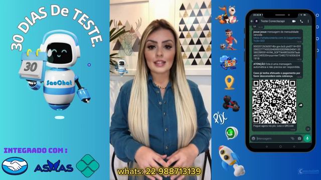 Chatbot  WhatsApp Com ASAAS