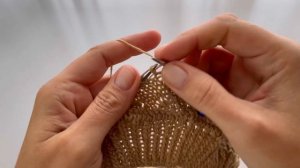 Как связать плечо-погон| подробное видео